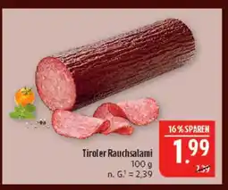Marktkauf Tiroler rauchsalami Angebot