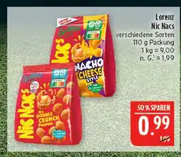 Marktkauf Lorenz nic nacs the double crunch peanuts Angebot