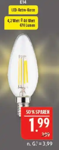 Marktkauf Led-retro-kerze Angebot