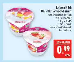 Marktkauf Sachsen milch unser buttermilch-dessert erdbeere Angebot