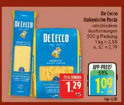 Marktkauf De cecco italienische pasta Angebot