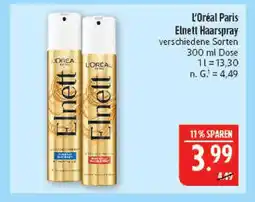 Marktkauf L'oréal paris elnett haarspray Angebot