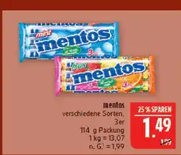Marktkauf Mentos mint Angebot