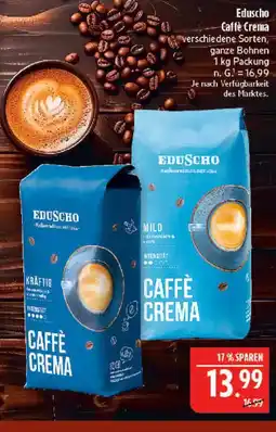Marktkauf Eduscho caffè crema Angebot