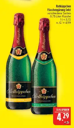 Marktkauf Rotkäppchen flaschengärung sekt Angebot