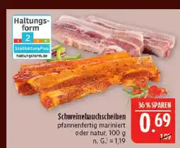 Marktkauf Schweinebauchscheiben Angebot
