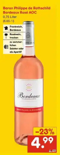 Netto Marken-Discount Baron philippe de rothschild bordeaux rosé aoc Angebot
