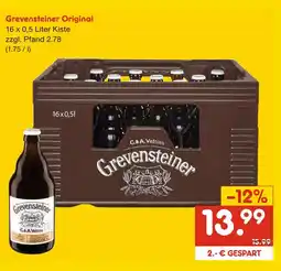 Netto Marken-Discount Grevensteiner original Angebot