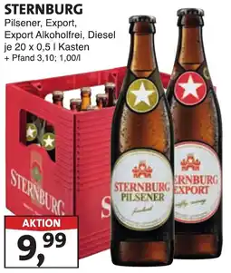 Lösch Depot STERNBURG Pilsener, Export Angebot