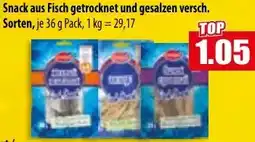 Mix Markt Snack aus Fisch getrocknet und gesalzen Angebot
