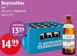Getränke Hoffmann Bayreuther Hell Angebot