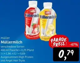 KONSUM müller Müllermilch Angebot