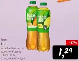 KONSUM fuze tea Angebot