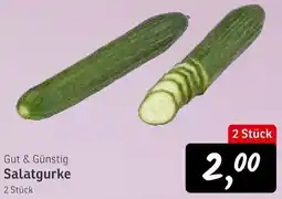 KONSUM Gut & Günstig Salatgurke Angebot