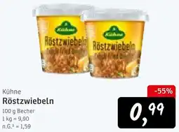 KONSUM Kühne Röstzwiebeln Angebot