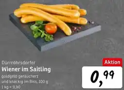 KONSUM Dürrröhrsdorfer Wiener im Saitling Angebot