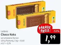 KONSUM Leibniz Choco Keks Angebot