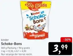 KONSUM kinder Schoko-Bons Angebot