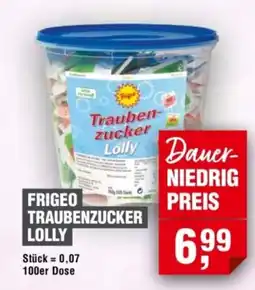 Handelshof FRIGEO TRAUBENZUCKER LOLLY Angebot