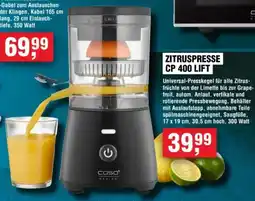 Handelshof caso DESIGN ZITRUSPRESSE CP 400 LIFT Angebot