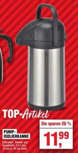 Handelshof PUMP- ISOLIERKANNE Angebot