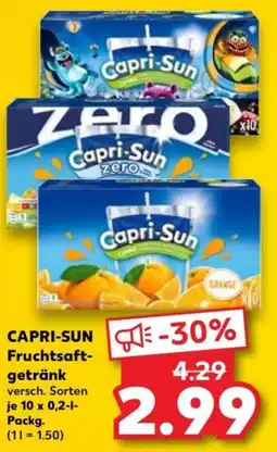 Kaufland CAPRI-SUN Fruchtsaftgetränk Angebot