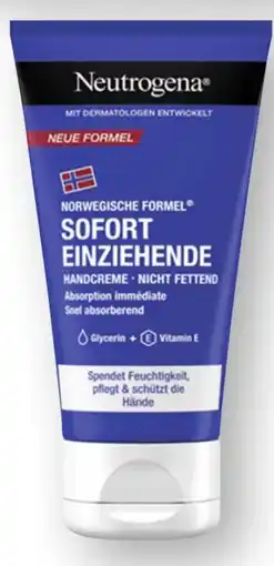 Scheck-in-Center Neutrogena Handcreme Angebot