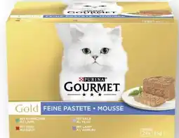 Scheck-in-Center Purina Gourmet Katzennahrung Gold Feine Pastete Mousse XXL Angebot