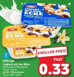 Kaufland MÜLLER Joghurt mit der Ecke Angebot