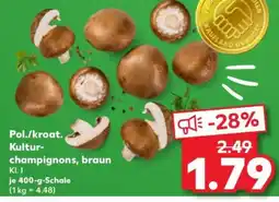 Kaufland Pol./kroat. Kulturchampignons, braun Angebot