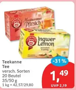 Budni Teekanne Tee Angebot
