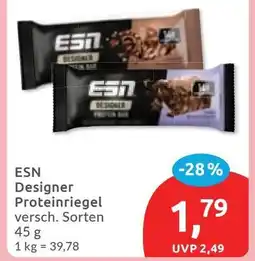 Budni ESN Designer Proteinriegel Angebot