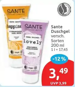 Budni Sante Duschgel Angebot