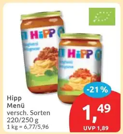 Budni Hipp Menü Angebot