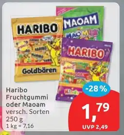 Budni Haribo Fruchtgummi oder Maoam Angebot