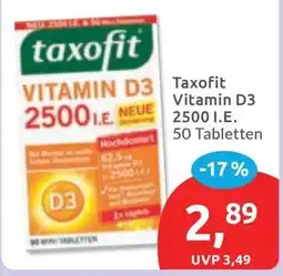 Budni taxofit Vitamin D3 2500 I.E. Angebot