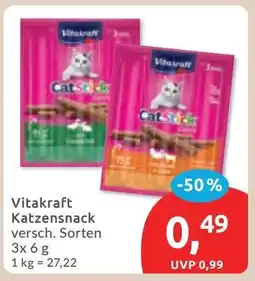 Budni Vitakraft Katzensnack Angebot