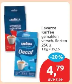 Budni Lavazza Kaffee Angebot