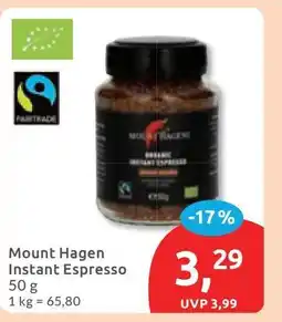 Budni Mount Hagen Instant Espresso Angebot