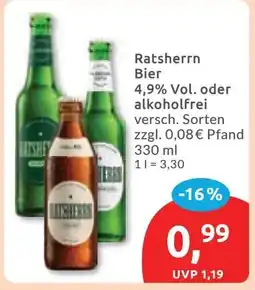 Budni Ratsherrn Bier Angebot