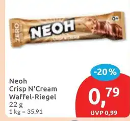 Budni Neoh Crisp N'Cream Waffel-Riegel Angebot