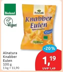 Budni Alnatura Knabber Eulen Angebot