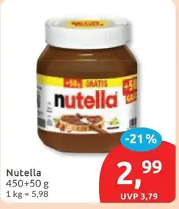 Budni Nutella Angebot