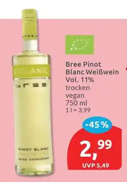 Budni Bree Pinot Blanc Weißwein Angebot