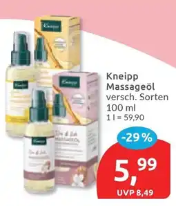 Budni Kneipp Massageöl Angebot