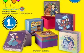 TEDi Geschenkboxen Angebot