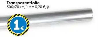 TEDi Transparentfolie Angebot