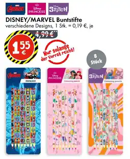 TEDi DISNEY/MARVEL Buntstifte Angebot