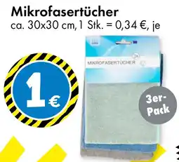 TEDi Mikrofasertücher 3er- Pack Angebot