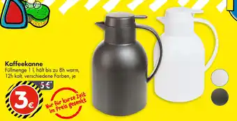 TEDi Kaffeekanne Angebot
